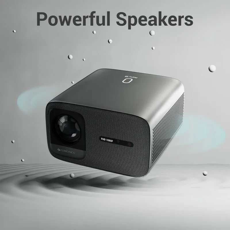 Zebronics Projector FHD Support 20000 Lumens HDMI | USB | WiFi (PixaPlay 59) view 3